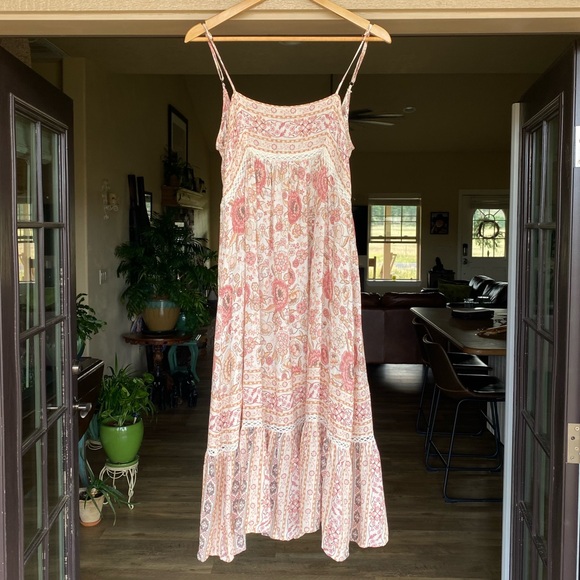 Spell Zahara Midi Sundress in Rosewater - Picture 16 of 16